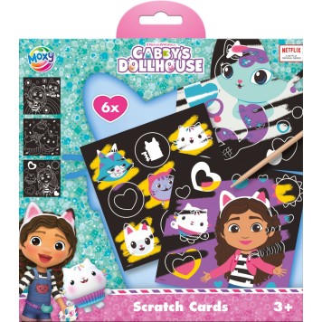 Gabby's Dollhouse Cats Scratch scraping set