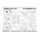 Gabby's Dollhouse Cats coloring and activity set