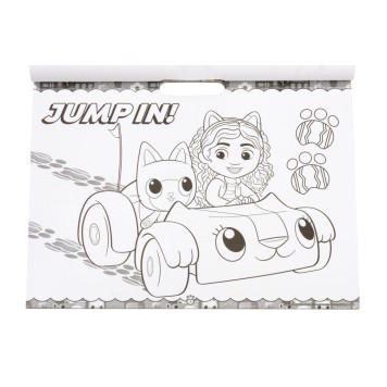 Gabby's Dollhouse Cats coloring and activity set