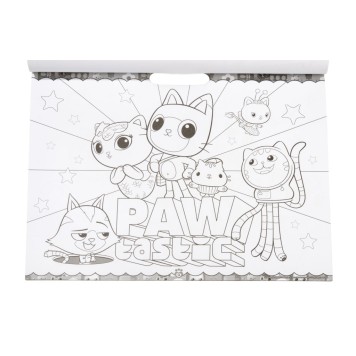 Gabby's Dollhouse Cats coloring and activity set