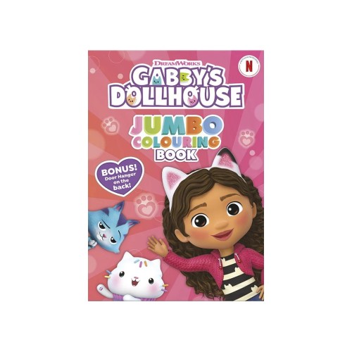 Gabby's Dollhouse Sprinkle Party Jumbo coloring book