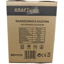 Nagrzewnica gazowa 25kW + reduktor  AUTOMAT KD11731
