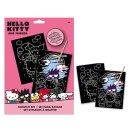 Hello Kitty Friends scratch art set