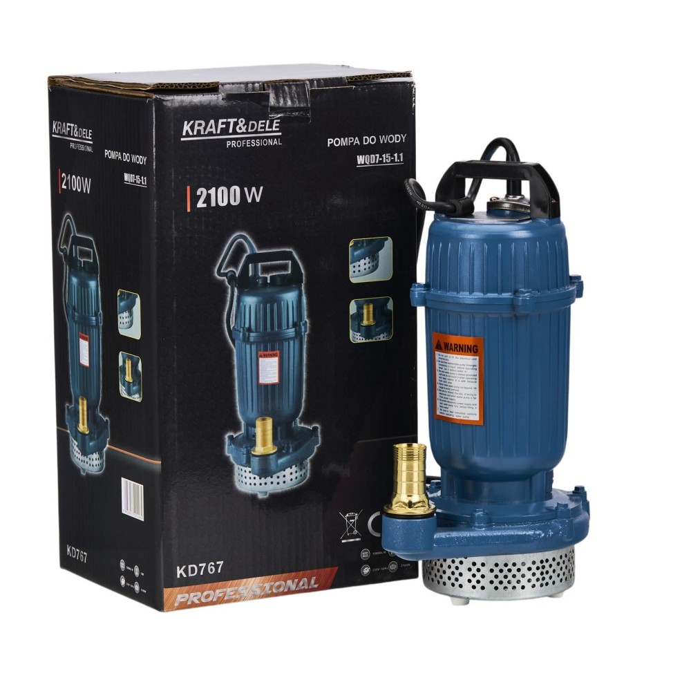 Pompa do wody brudnej i czystej 2100W KD767
