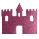 Colour Castle glitter foam shape (12 pieces)