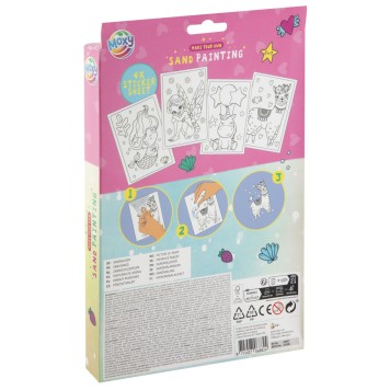 Colour Moxy Creative Set for Girls with Sand
