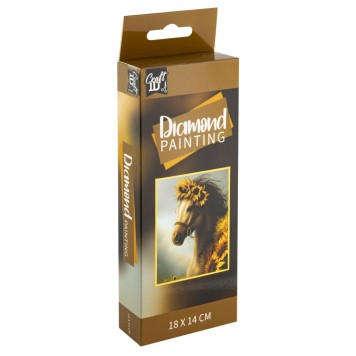 Animals Craft Horse Diamond Painting Kit 18x14 cm