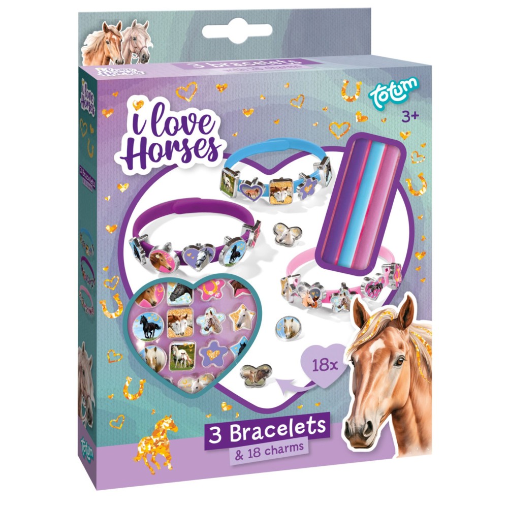 Horses Love bracelet making kit