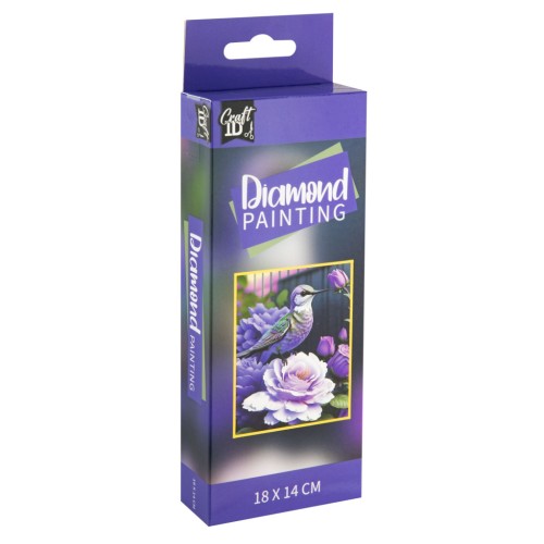 Animals Craft Bird diamond painting set 18x14 cm