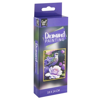 Animals Craft Bird diamond painting set 18x14 cm