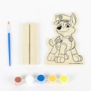 Paw Patrol Chase paintable wooden figure