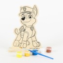 Paw Patrol Chase paintable wooden figure