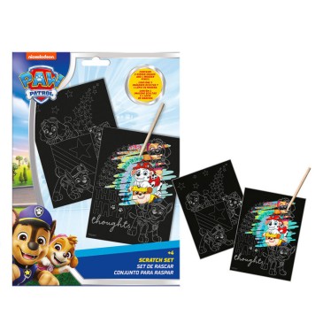 Paw Patrol Duty Calls scratch card set