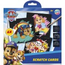 Paw Patrol Team scratch picture scratcher set