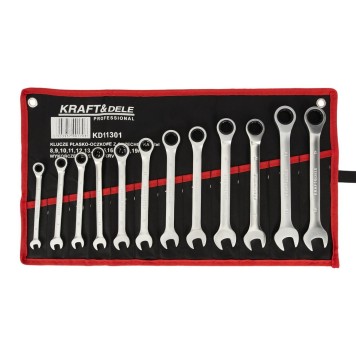 KLUCZE PŁASKO-OCZKOWE 12el. KD11301