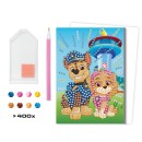 Paw Patrol Tower diamond painting card