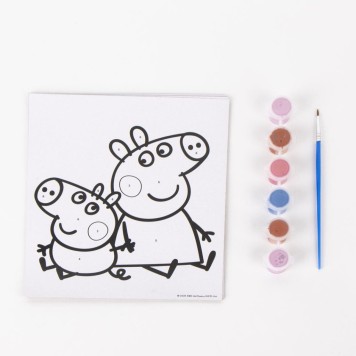 Peppa Pig Fun number painting set