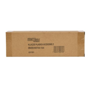 KLUCZE PŁASKO-OCZKOWE 12el. KD11301