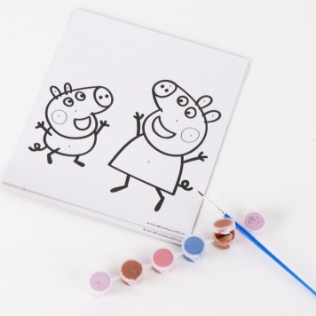Peppa Pig Fun number painting set
