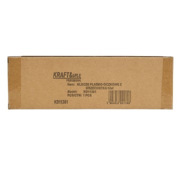 KLUCZE PŁASKO-OCZKOWE 12el. KD11301