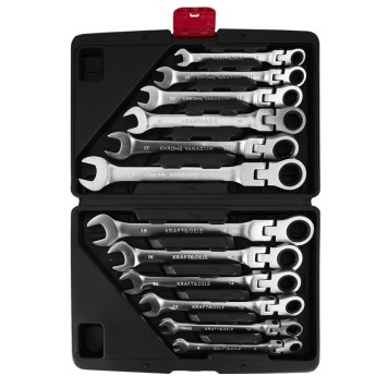 KLUCZE PŁASKO-OCZKOWE  8-19mm 12el.  KD11304