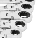 KLUCZE PŁASKO-OCZKOWE  8-19mm 12el.  KD11304