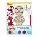 Spiderman Spidey paintable wooden figure