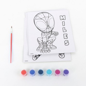 Spiderman Spidey Friends paint by numbers set