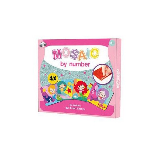 Mermaid foam mosaic creative set