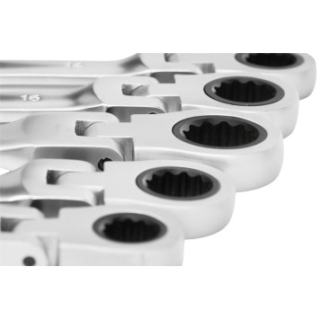 KLUCZE PŁASKO-OCZKOWE  8-19mm 12el.  KD11304