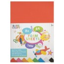 Colour Crafts foam sheets 8 pieces