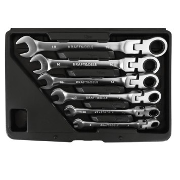 KLUCZE PŁASKO-OCZKOWE  8-19mm 12el.  KD11304