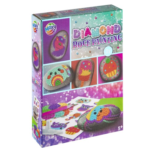 Colour Diamond pebble maker kit with stickers