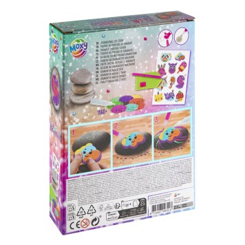 Colour Diamond pebble maker kit with stickers
