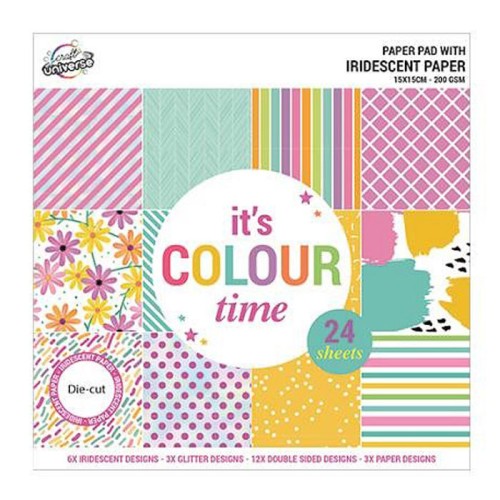 Colour Iridescent creative paper set