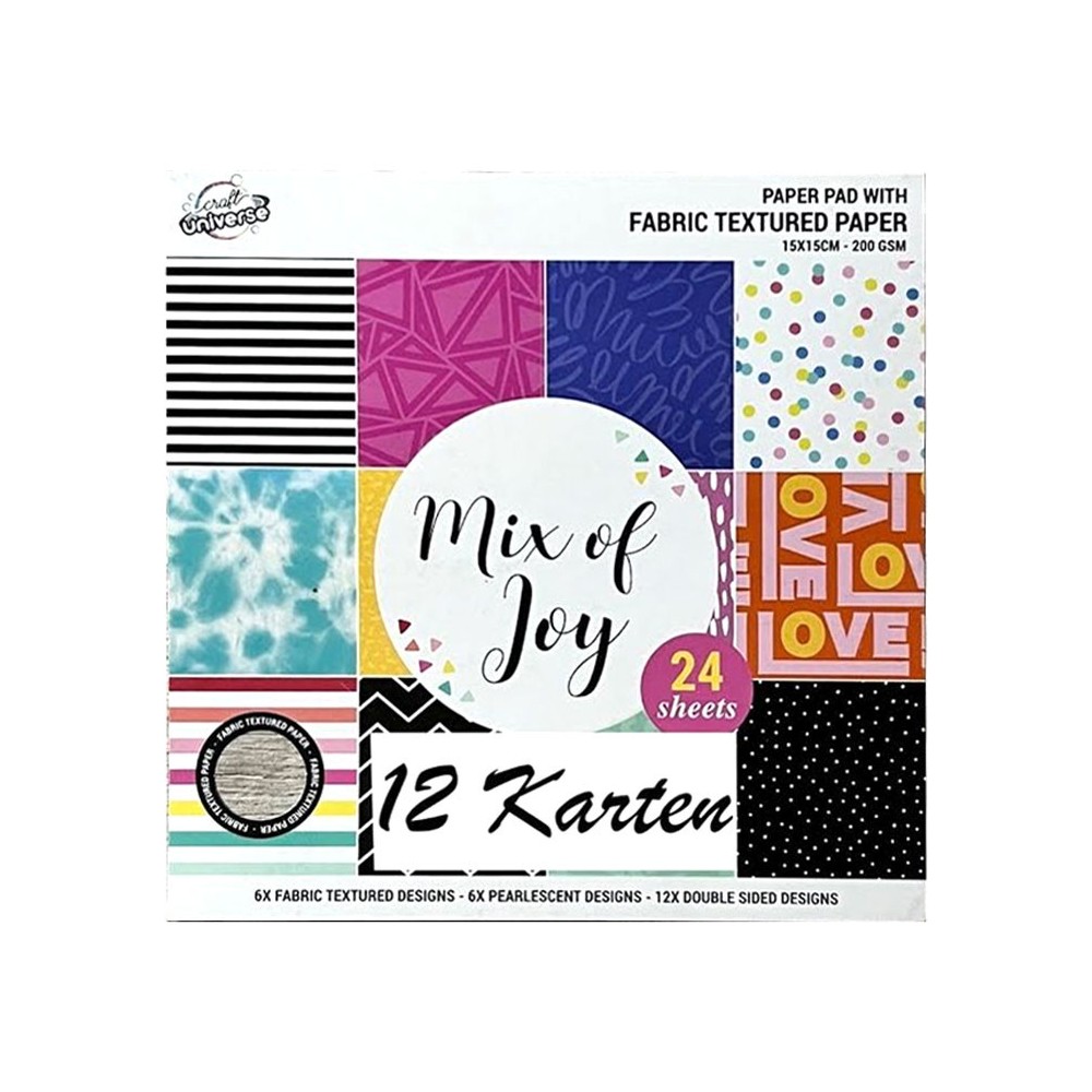 Colour Mix of Joy creative paper set
