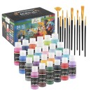 Colour Nassau  acrylic painting set with brush