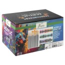 Colour Nassau  acrylic painting set with brush