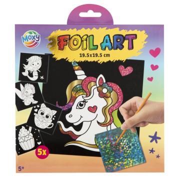 Unicorn Moxy foil image making set