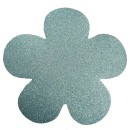 Colour Flower Glitter Foam Shape 12 pcs