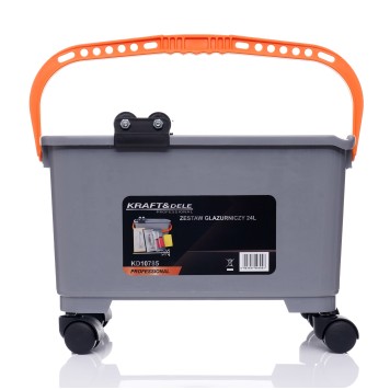 Wiadro glazurnicze 24L zestaw KD10785