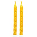 Colour Gold, Gold cake candle, candle set 10 pieces
