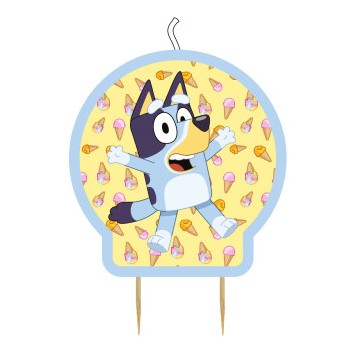 Bluey Joke cake candle 10 cm