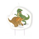 Dinoszaurusz Happy tortagyertya