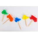 Vehicle Building Works Construction cake candle, candle set of 5 pcs