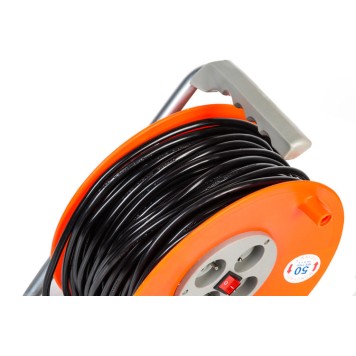 Przedłużacz bębnowy 50m 3x1,5mm PM-PB-50-3-1.5