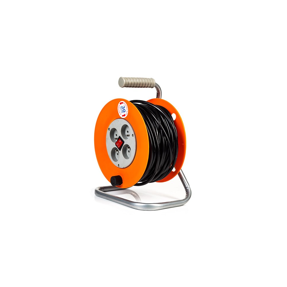 Przedłużacz bębnowy 30m 3x1,5mm PM-PB-30-3-1.5