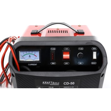 Prostownik samochodowy 12 24V 50A 320Ah KD1910