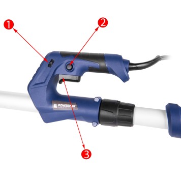 Szlifierka do gipsu 2w1 (typu ŻYRAFA) PM-DG-1450L 1450W