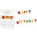 Happy Birthday Happy Birthday cake candle, candle set